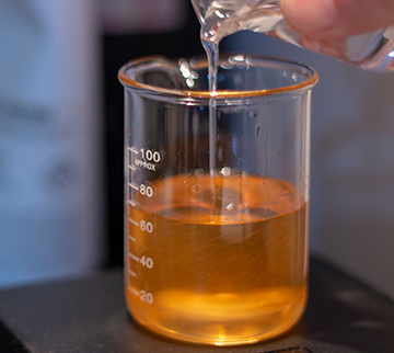 Vegetable glycerin for vapor production